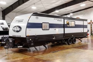 2026 Forest River Cherokee Grey Wolf 27LH Rear Living Travel Trailer Exterior Image