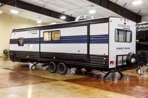 2026 Forest River Cherokee Grey Wolf 27LH Rear Living Travel Trailer Exterior Image