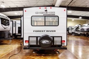 2026 Forest River Cherokee Grey Wolf 27LH Rear Living Travel Trailer Exterior Image