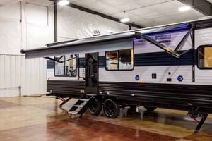 2026 Forest River Cherokee Grey Wolf 27LH Rear Living Travel Trailer Exterior Image