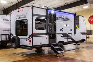 2027 Forest River Cherokee Wolf Pup Black Label 16CMBL Small Camper Exterior Image