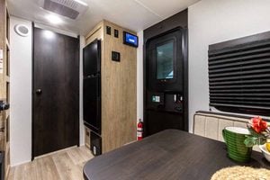 2027 Forest River Cherokee Wolf Pup Black Label 16CMBL Small Camper Interior Image
