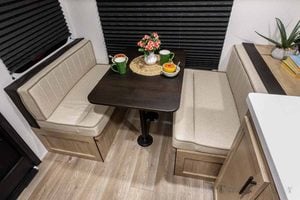 2027 Forest River Cherokee Wolf Pup Black Label 16CMBL Small Camper Interior Image