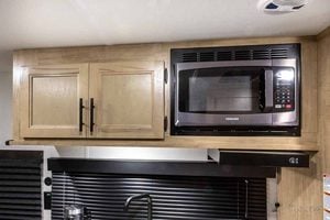 2027 Forest River Cherokee Wolf Pup Black Label 16CMBL Small Camper Interior Image