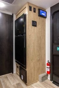 2027 Forest River Cherokee Wolf Pup Black Label 16CMBL Small Camper Interior Image