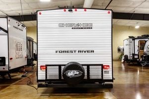 2027 Forest River Cherokee Grey Wolf 27GH Front Kitchen Travel Trailer Exterior Image