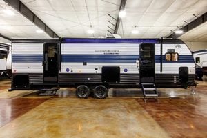 2027 Forest River Cherokee Grey Wolf 27GH Front Kitchen Travel Trailer Exterior Image