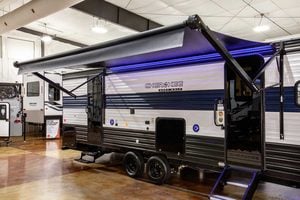 2027 Forest River Cherokee Grey Wolf 27GH Front Kitchen Travel Trailer Exterior Image