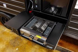 2027 Forest River Cherokee Grey Wolf 27GH Front Kitchen Travel Trailer Exterior Image