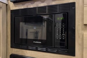 2027 Forest River Cherokee Grey Wolf 27GH Front Kitchen Travel Trailer Interior Image