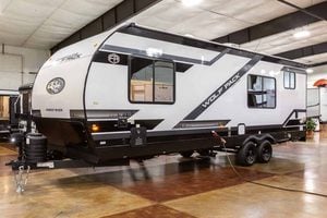2027 Forest River Cherokee Wolf Pack 25-14 Toy Hauler Travel Trailer Exterior Image