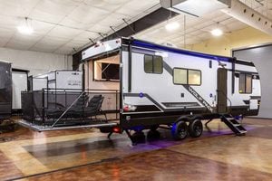 2027 Forest River Cherokee Wolf Pack 25-14 Toy Hauler Travel Trailer Exterior Image