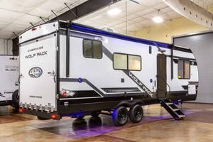 2027 Forest River Cherokee Wolf Pack 25-14 Toy Hauler Travel Trailer Exterior Image