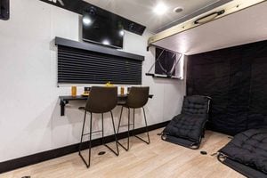 2027 Forest River Cherokee Wolf Pack 25-14 Toy Hauler Travel Trailer Interior Image