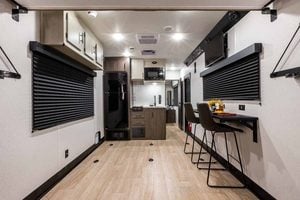 2027 Forest River Cherokee Wolf Pack 25-14 Toy Hauler Travel Trailer Interior Image