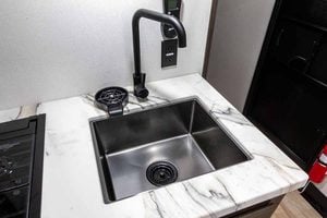 2027 Forest River Cherokee Wolf Pack 25-14 Toy Hauler Travel Trailer Interior Image