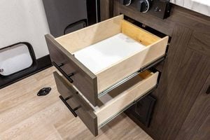 2027 Forest River Cherokee Wolf Pack 25-14 Toy Hauler Travel Trailer Interior Image