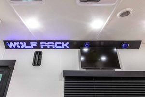 2027 Forest River Cherokee Wolf Pack 25-14 Toy Hauler Travel Trailer Interior Image