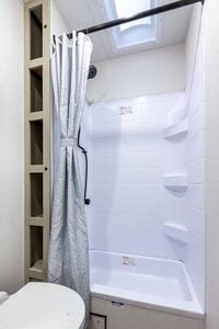 2027 Forest River Cherokee Wolf Pack 25-14 Toy Hauler Travel Trailer Interior Image