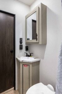 2027 Forest River Cherokee Wolf Pack 25-14 Toy Hauler Travel Trailer Interior Image