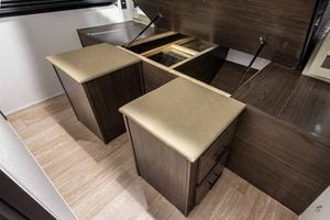 2027 Forest River Cherokee Wolf Pack 25-14 Toy Hauler Travel Trailer Interior Image