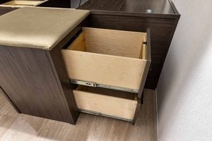 2027 Forest River Cherokee Wolf Pack 25-14 Toy Hauler Travel Trailer Interior Image