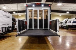 2027 Forest River Rogue Armored 32L132 Toy Hauler Travel Trailer Exterior Image