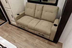 2027 Forest River Rogue Armored 32L132 Toy Hauler Travel Trailer Interior Image