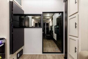 2027 Forest River Rogue Armored 32L132 Toy Hauler Travel Trailer Interior Image