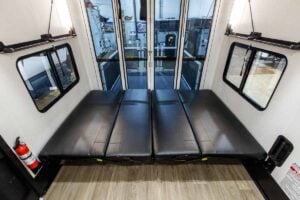 2027 Forest River Rogue Armored 32L132 Toy Hauler Travel Trailer Interior Image