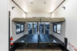 2027 Forest River Rogue Armored 32L132 Toy Hauler Travel Trailer Interior Image