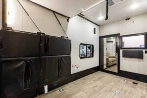 2027 Forest River Rogue Armored 32L132 Toy Hauler Travel Trailer Interior Image