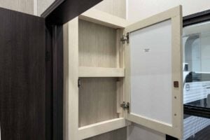 2027 Forest River Rogue Armored 32L132 Toy Hauler Travel Trailer Interior Image