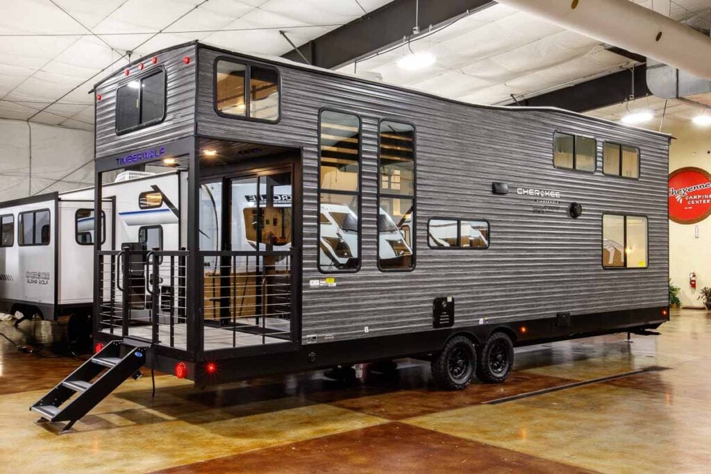 2027 Forest River Cherokee Timberwolf 39JM Destination Trailer Enterior Image