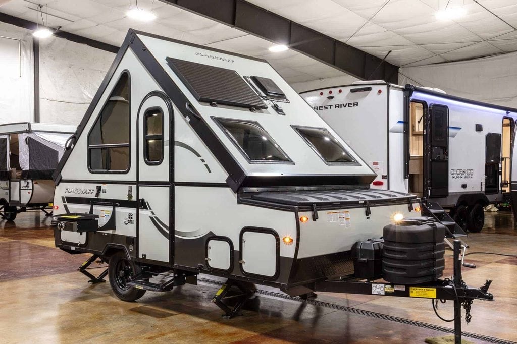 2026 Forest River Flagstaff Hardside T21HS Pop-Up A-Frame Camper Enterior Image
