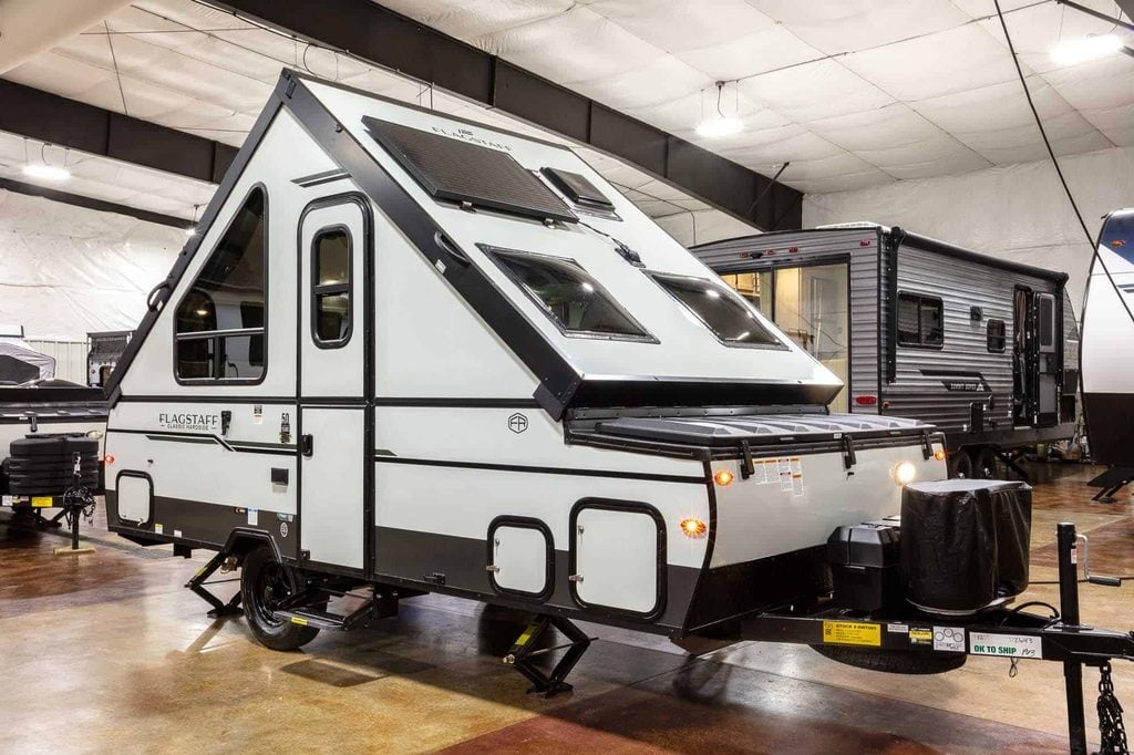 2026 Forest River Flagstaff Hardside T21HS Pop-Up A-Frame Camper Enterior Image