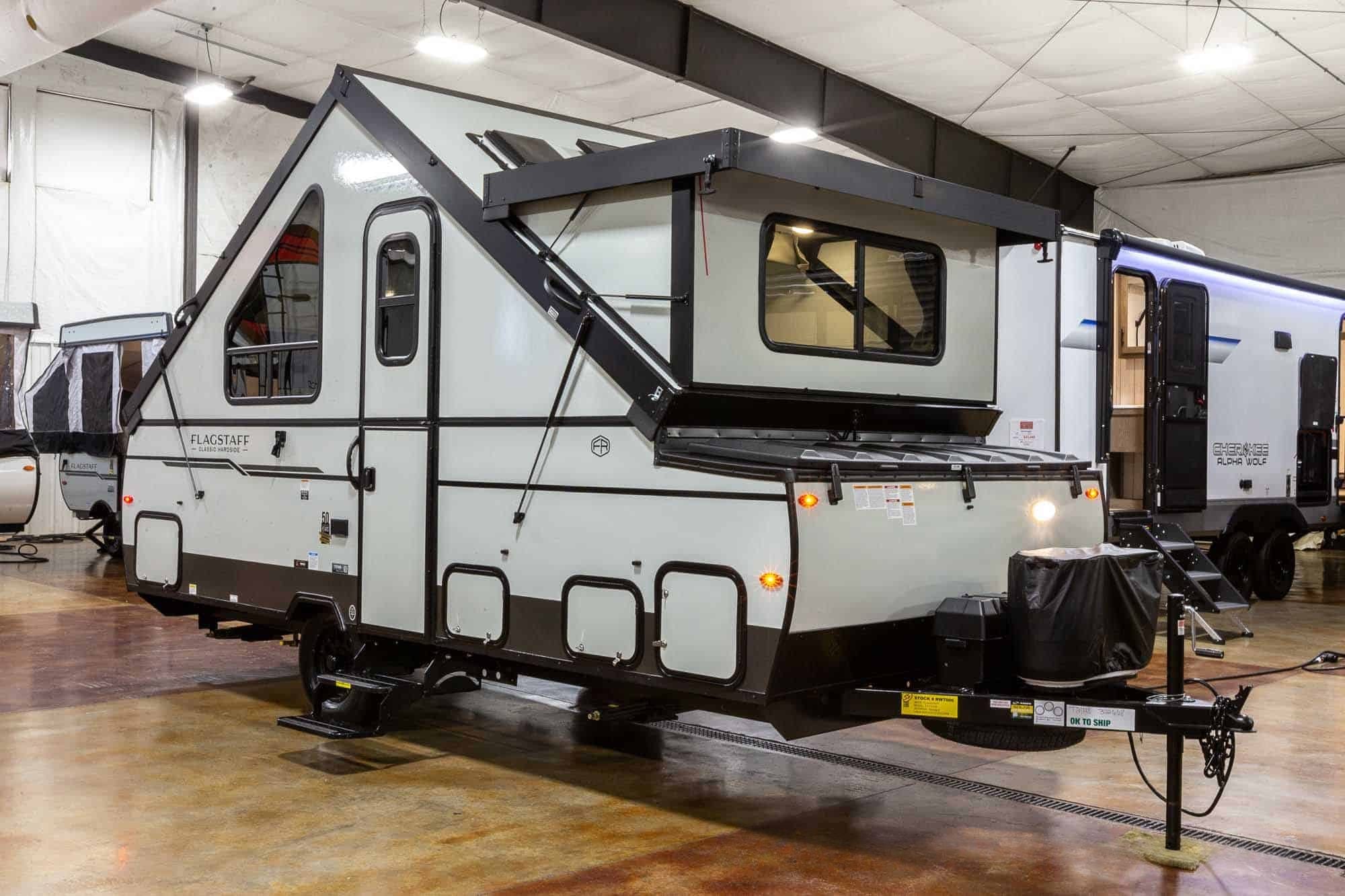 2026 Forest River Flagstaff Hardside T21HS Pop-Up A-Frame Camper Enterior Image