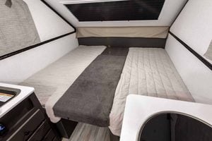 2026 Forest River Flagstaff Hardside T21HS Pop-Up A-Frame Camper Interior Image