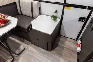 2026 Forest River Flagstaff Hardside T21HS Pop-Up A-Frame Camper Interior Image