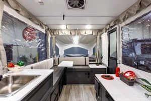 2027 Forest River Flagstaff MAC 164MT Pop-Up Camper Interior Image