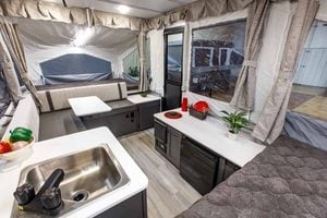2027 Forest River Flagstaff MAC 164MT Pop-Up Camper Interior Image