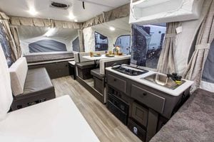 2027 Forest River Flagstaff MAC 238MT Pop-Up Camper Interior Image