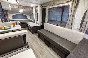 2027 Forest River Flagstaff MAC 238MT Pop-Up Camper Interior Image
