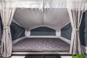 2026 Forest River Flagstaff OTG 141OTG Pop-Up Camper Interior Image