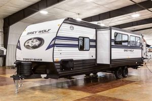2027 Forest River Cherokee Grey Wolf 26KF Bunkhouse Travel Trailer Exterior Image