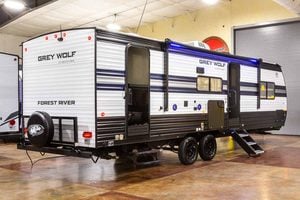2027 Forest River Cherokee Grey Wolf 26KF Bunkhouse Travel Trailer Exterior Image