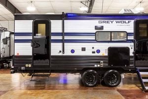 2027 Forest River Cherokee Grey Wolf 26KF Bunkhouse Travel Trailer Exterior Image