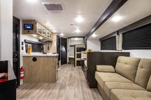 2027 Forest River Cherokee Grey Wolf 26KF Bunkhouse Travel Trailer Interior Image