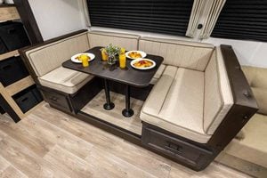 2027 Forest River Cherokee Grey Wolf 26KF Bunkhouse Travel Trailer Interior Image