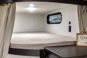2027 Forest River Cherokee Grey Wolf 26KF Bunkhouse Travel Trailer Interior Image